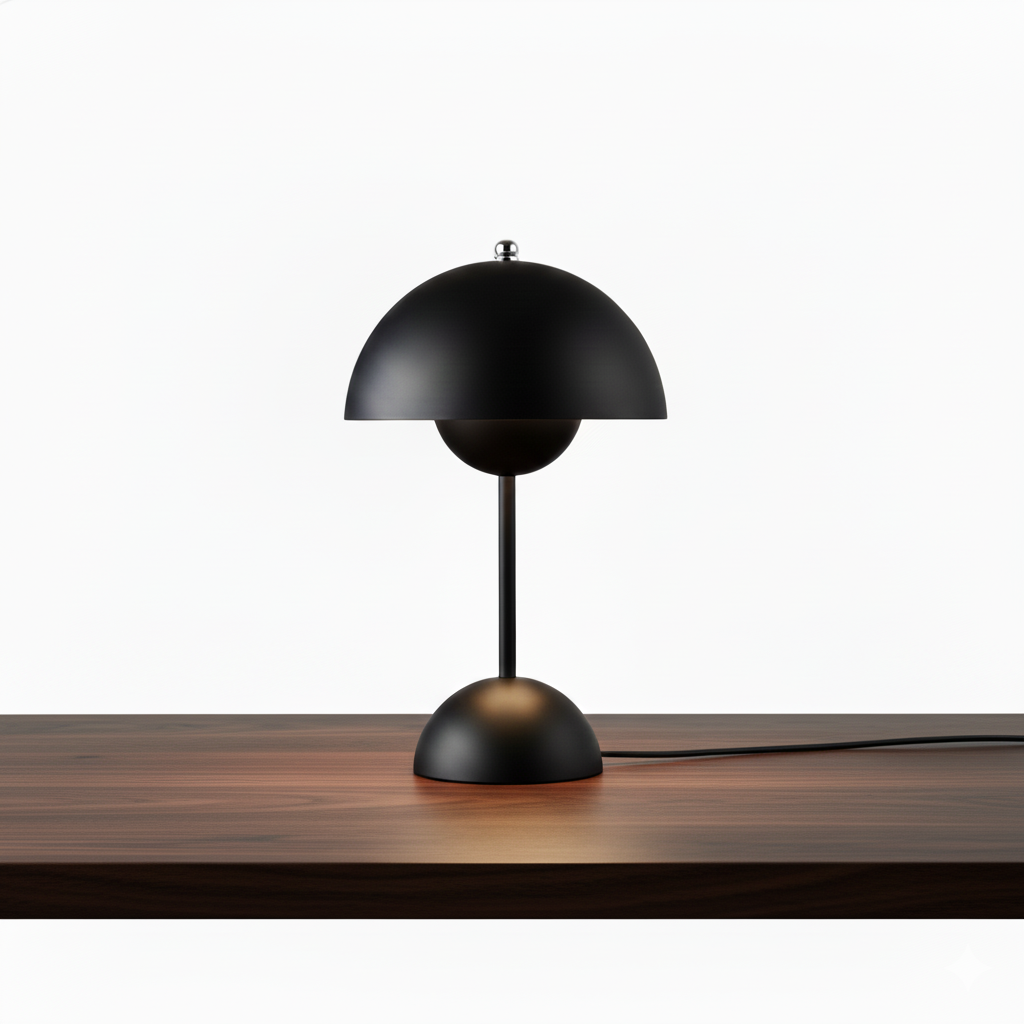 Rechargeable LED Table Lamp – Modern Touch Control Mushroom Design Desk Light for Bedroom or Living Room